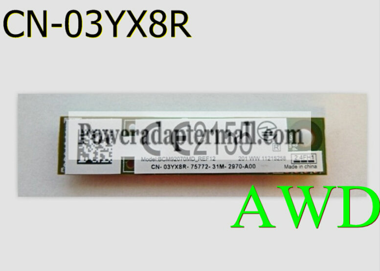CN-03YX8R Dell E6230 E6330 Wireless 380 Bluetooth 4.0 Module CN-03YX8R Dell E6230 E6330 Wireless 380 Bluetooth 4.0 Module